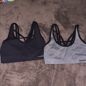 Reebok matching sports bras